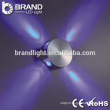 High Quality ip20 3w round led wall light, indoor led wall light
